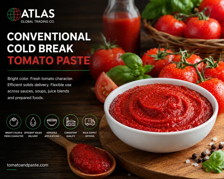 Conventional Cold Break Tomato Paste