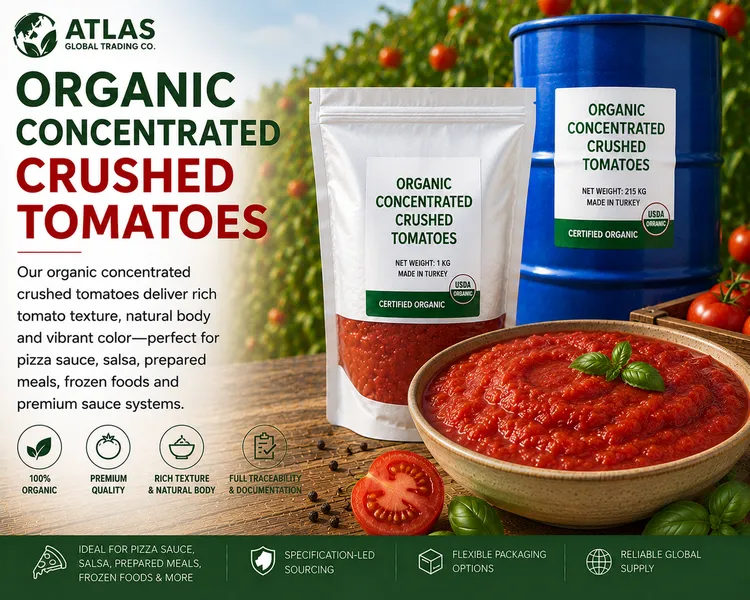 Organic Concentrated Crushed Tomatoes