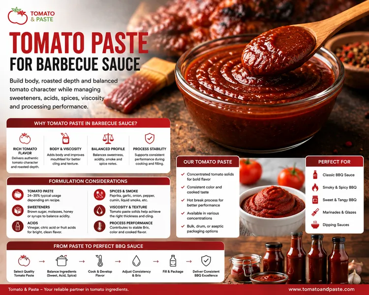 Tomato Paste for Barbecue Sauce