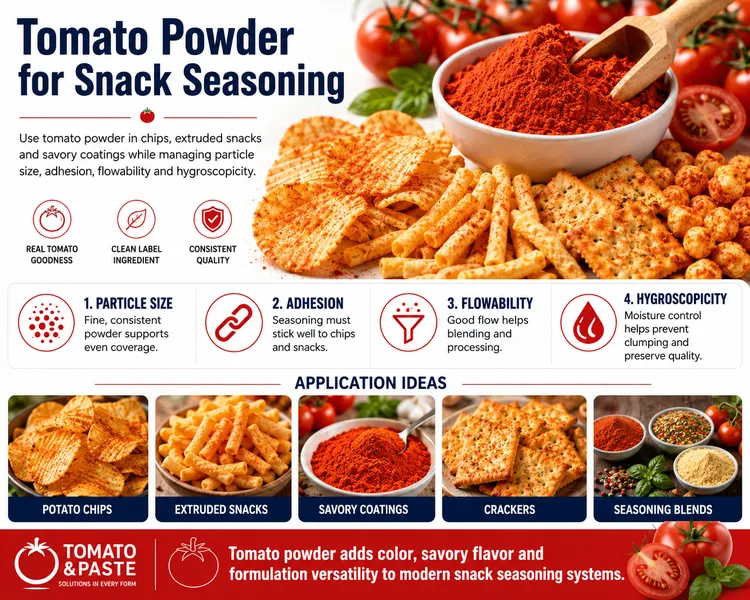 Tomato Powder for Snack Seasoning